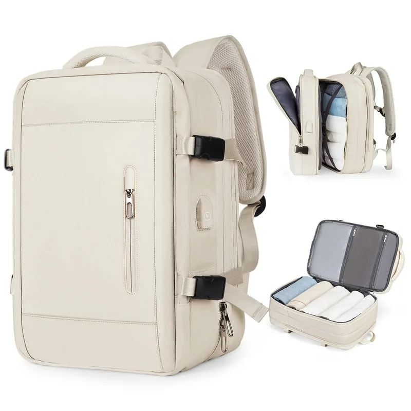Sac à dos sac à dos de voyage d'affaires sac à dos portable extensible sac à dos grande capacité pour ordinateur portable de voyage de week - end