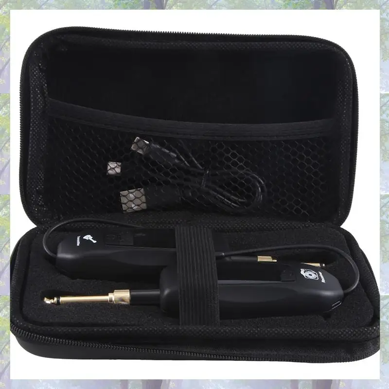 نظام الغيتار اللاسلكي GAW-A8 جهاز استقبال الارسال الرقمي الصوتي القابل لإعادة الشحن الفرقة المرحلة التسجيل الآلي دائم