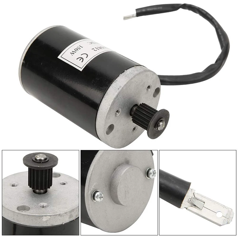 Brushed Motor MY6812 12V 24V 100W 120W 150W High Speed Small Brush Motor with Belt Pulley Electric Accessory