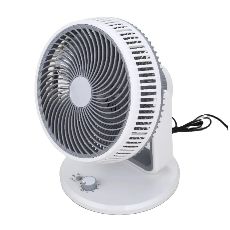 

Desktop fan 8m/s high speed 10 inch electric turbine air circulation fan household portable 2D oscillating air circulation fan
