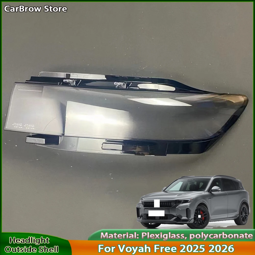 

Headlight Cover For Voyah Free 2025 2026 Car Head Light Lamp Caps Headlamp Shell Transparent Lampshade Lampcover