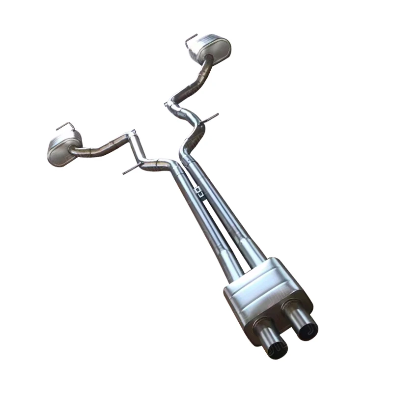 JTLD Performance 304SS Stainless Steel Turbo Catback Exhaust For Porsche Panamera V6 /970 3.0L