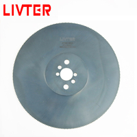 LIVTER HSS hss circular disc saw blade W6 material for cutting strong iron not steel slow cutting speed