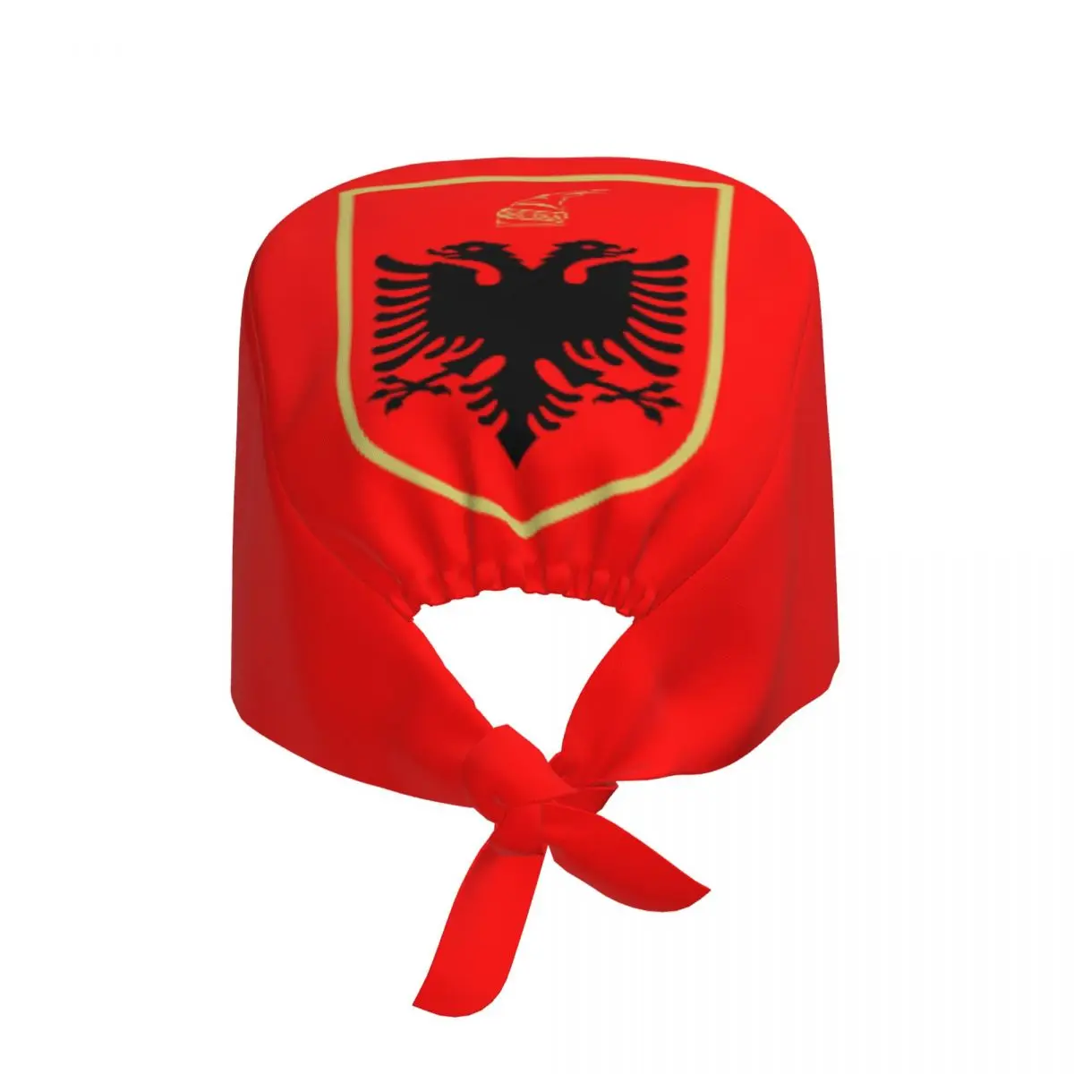 Gorro personalizado con bandera de Albania antigua UCk para personal médico, gorro para mujeres y hombres, ejército de liberación de Kosovo para gorro de Chef, gorros exfoliantes