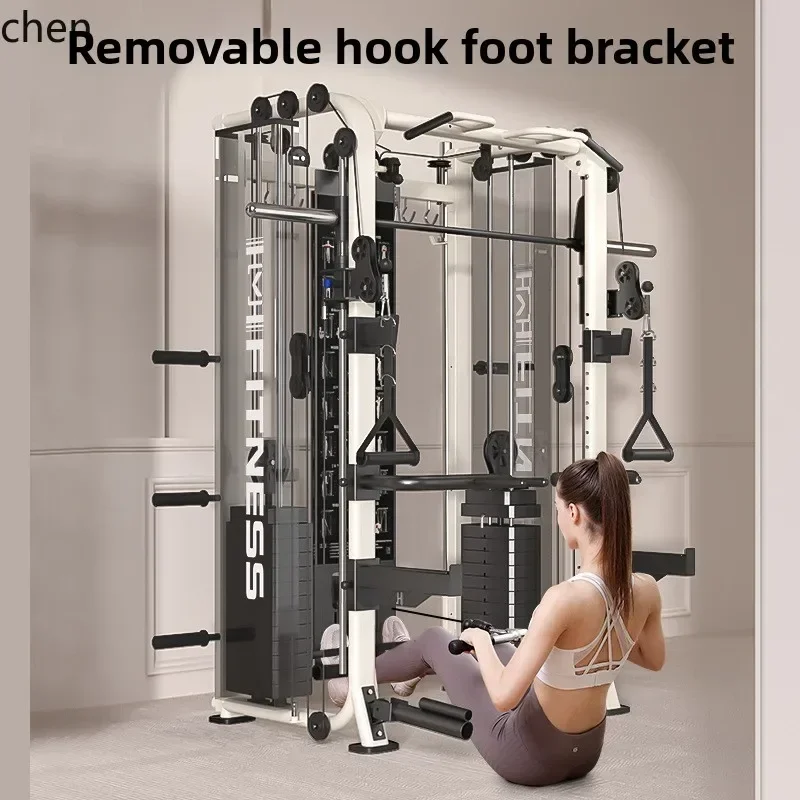 y9.3- Smith Comprehensive Trainer Fitness Home Equipment Squat Bench Press Rack Multi-Functional All-in-One Machine