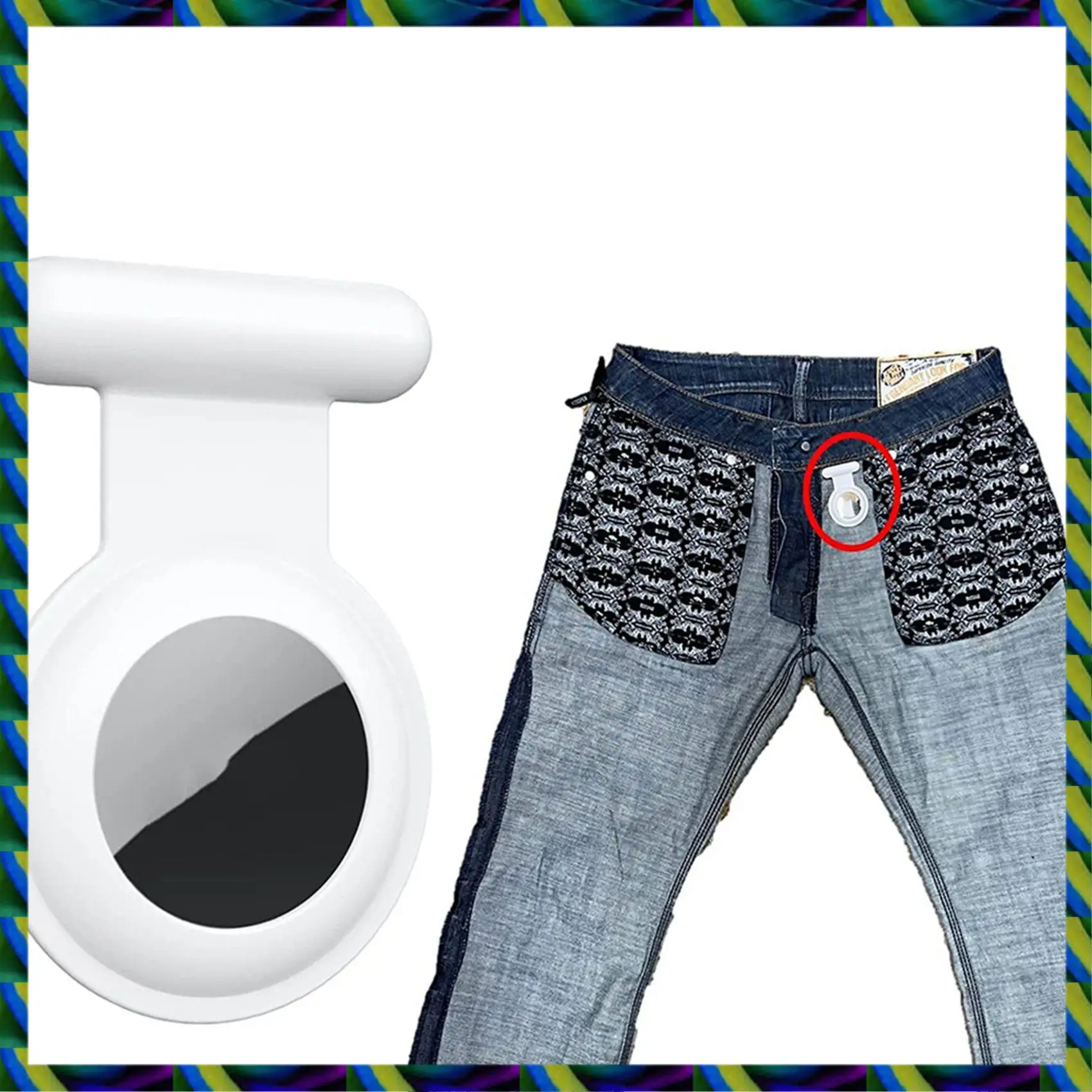 Ежедневный чехол-держатель 3X для GPS-трекера Airtag Air Tag для детей, малышей, пожилых людей, домашних животных, одежды, 2