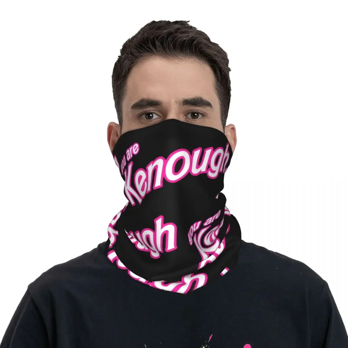 You Are Kenough Wrap Scarf Accessories Neck Cover Famous Movie Bandana Multi-use Hiking Face Mask Unisex Breathable