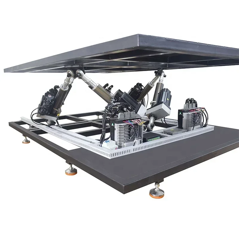 Customized Security Experience Hall Science Popularization Education Experience Hall Equipment Six axis Platform Equipment Six