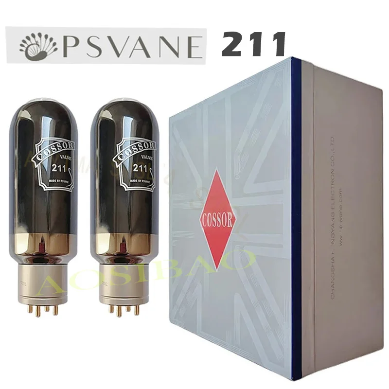 PSVANE COSSOR 211 Vacuum Tube Audio Valve Upgradat 211 Electronic Tube DIY Amplifier Kit Matched Quad Genuine