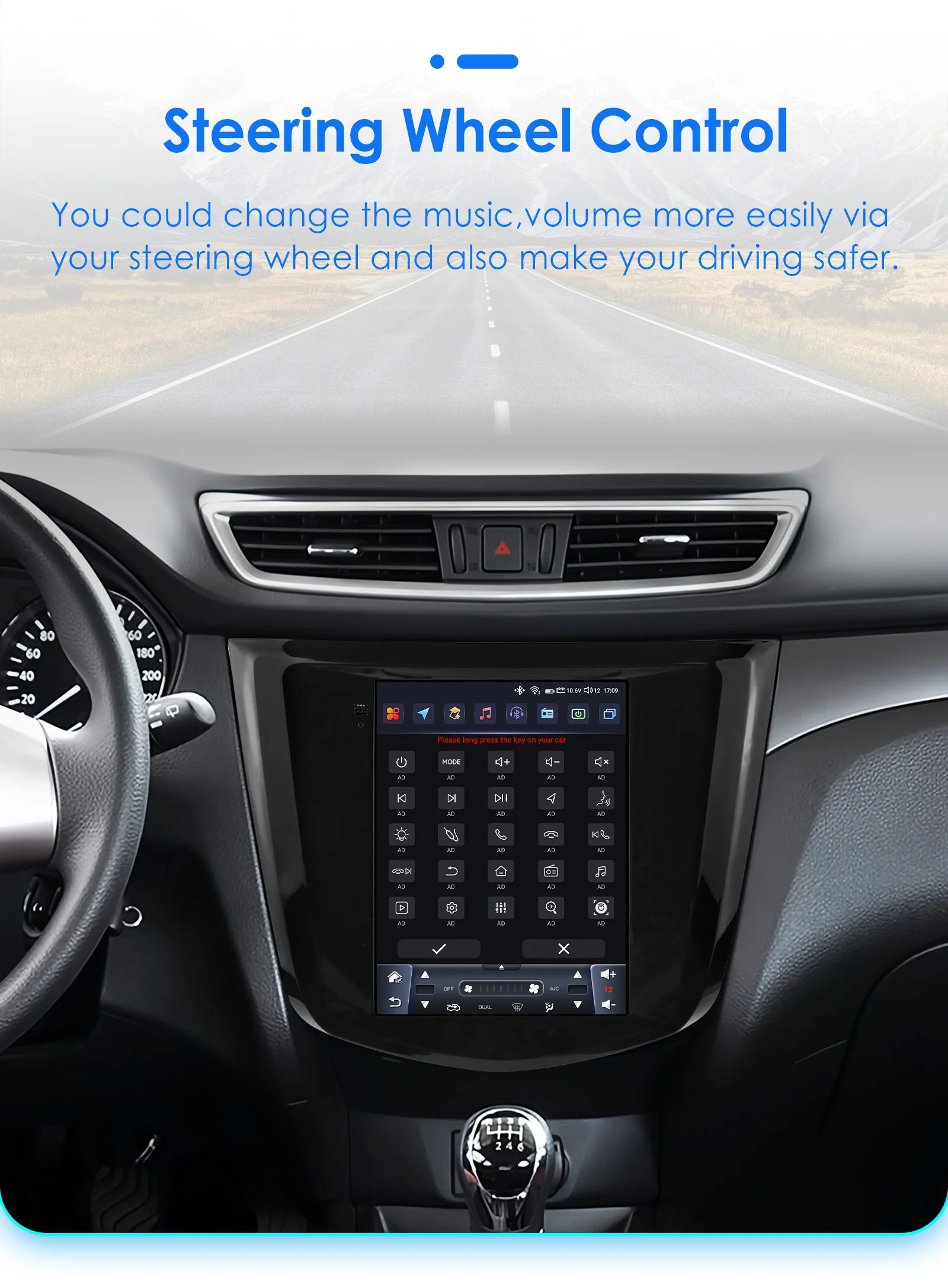 Hizpo For Tesla Style Android Auto Radio For Nissan Qashqai J11 X-Trail 3 T32 2013 -2017 Carplay 4G Car Multimedia GPS Autoradio