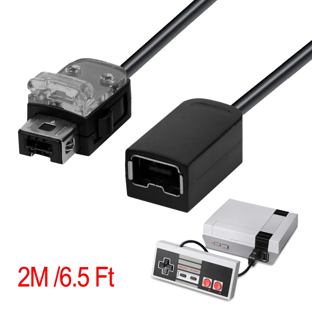 Controller Extension Cable 3 Meter Electronic Wire for Wii/ Mini NES Classic Controller Edition Handle Extension Cord