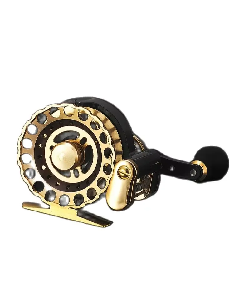 

Lightweight Raft Fishing Reels and ice fishing reel with Hollow metal Spool 10 + 1 Bearing 2.6speed ratio