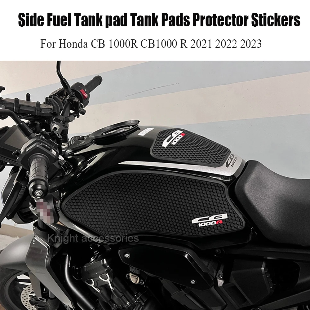 

For Honda CB 1000R CB1000 R 2021 2022 2023 Side Fuel Tank Pad Tank Pads Protector Stickers Knee Grip Pad Fit Motorcycle