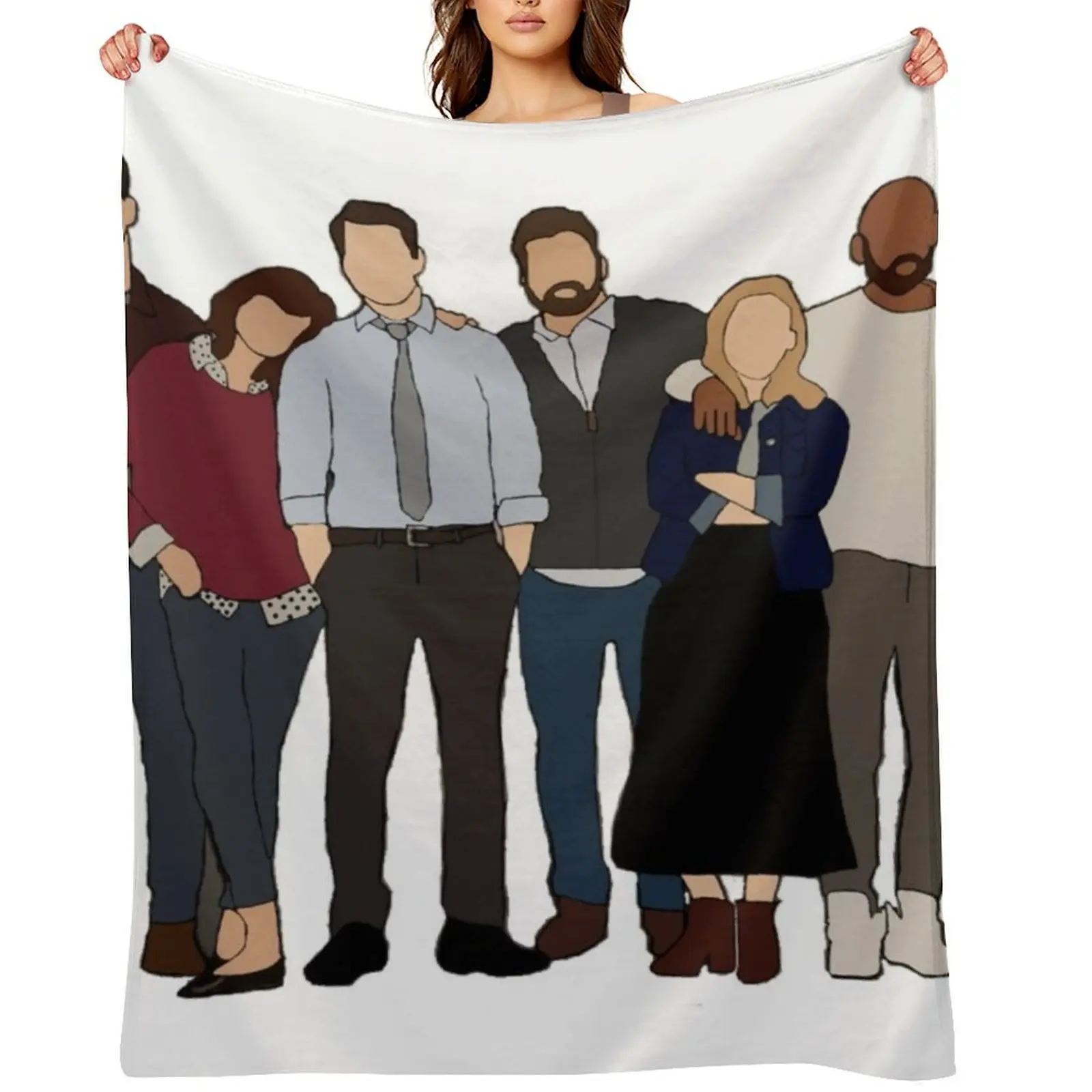 

A Million Little Things Drawing Throw Blanket Sofa Sofa Quilt Polar Retros Blankets