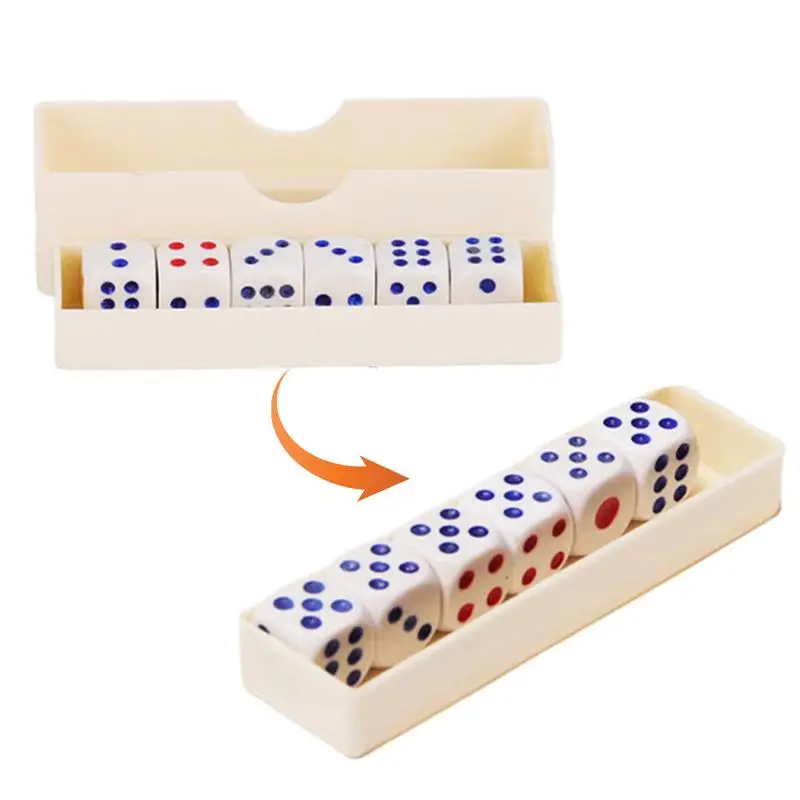 New Change Point Dice Prediction Dices Magic Tricks Prediction Tricks Easy To Do Close-up Gimmick Magic Props Kids Birthday Gift