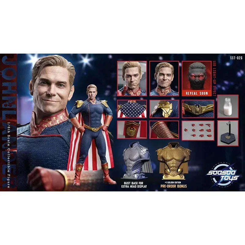 ΠΡΠΈΠ³ΠΈΠ½Π°Π»ΡΠ½ΡΠ΅ Soosootoys 1/6 SST026, Homelander Patriot John Lander Antony Starr, ΠΏΠΎΠ»Π½ΡΠΉ Π½Π°Π±ΠΎΡ, ΠΌΠΎΠ΄Π΅Π»Ρ ΠΏΠ΅ΡΡΠΎΠ½Π°ΠΆΠ° ΠΈΠ· ΡΠΈΠ»ΡΠΌΠ°, ΠΈΠ³ΡΡΡΠΊΠ° ΠΡΠΈΠ³ΠΈΠ½Π°Π»ΡΠ½ΡΠ΅ Soosootoys 1/6 SST026, Homelander Patriot John Lander Antony Starr, ΠΏΠΎΠ»Π½ΡΠΉ Π½Π°Π±ΠΎΡ, ΠΌΠΎΠ΄Π΅Π»Ρ ΠΏΠ΅ΡΡΠΎΠ½Π°ΠΆΠ° ΠΈΠ· ΡΠΈΠ»ΡΠΌΠ°, ΠΈΠ³ΡΡΡΠΊΠ°