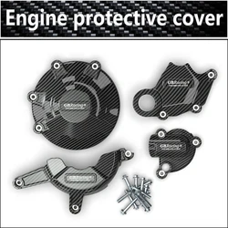 Motorcycles Engine protective cover for Ducati 848 2008-2013 carbon fiber printing