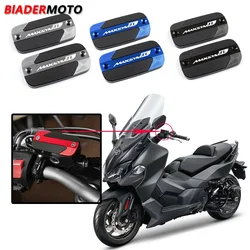 Motorcycle CNC Aluminum Front Brake Fluid Reservoir Cap Cylinder Cover For SYM MAXSYM TL 500 508 Maxsym TL500 TL508 2020-2022