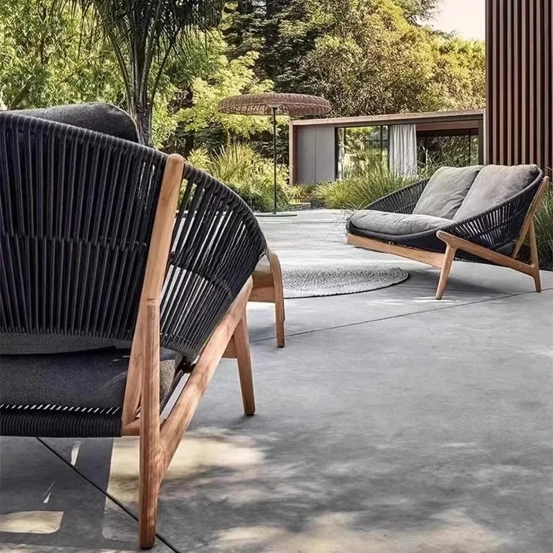 Y  Outdoor solid wood sofa gar - Outdoor Furniture Teak Wood 评论和价格