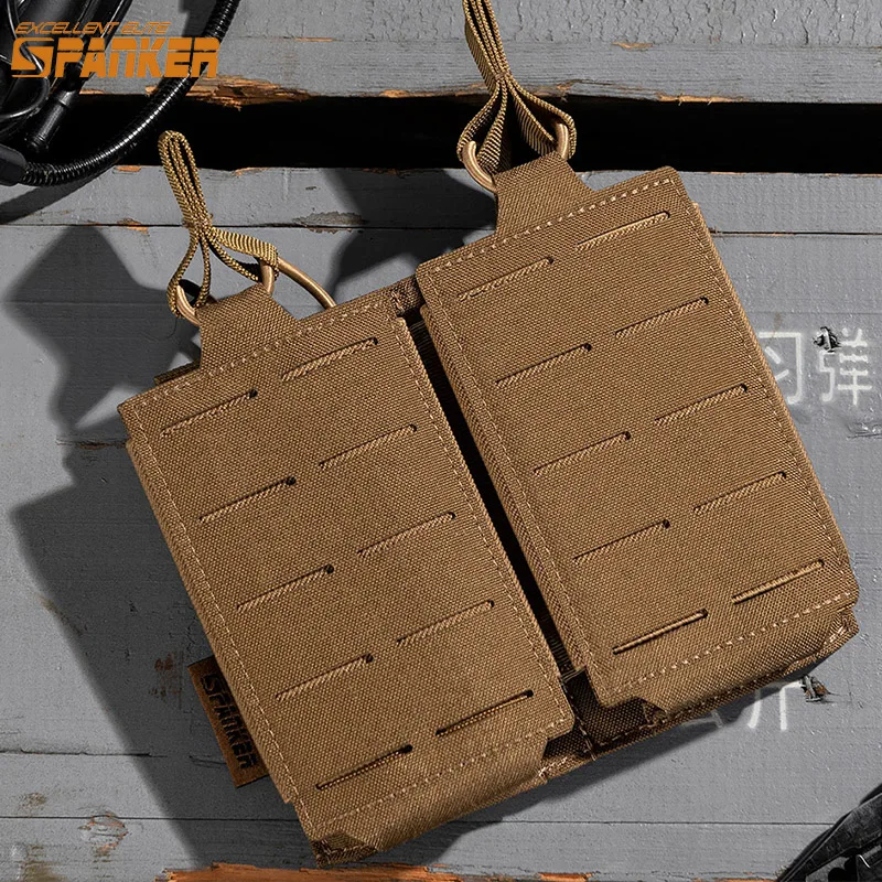 Tactical Double Magazine Pouch Molle Mag Bag for M4 M14 M16 AR15 G36 Magazine Pouches Outdoor Hunting Tool Mag Holder