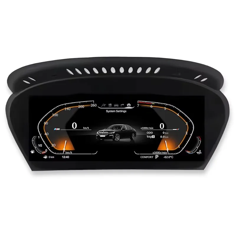 Dashboard Displayer Digital Cluster Instrument Speedometer for 5series X5 X6  E60 E61 E62 E70 E71