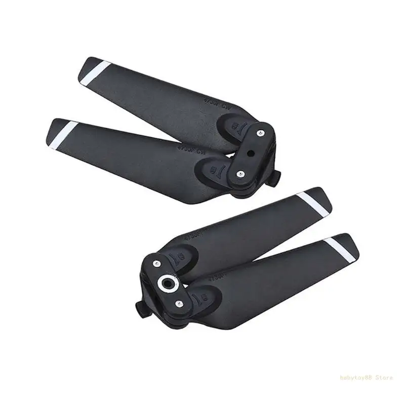 Y4UD 4 Pairs 4730F Quick Release Folding Propeller Prop for Spark FPV