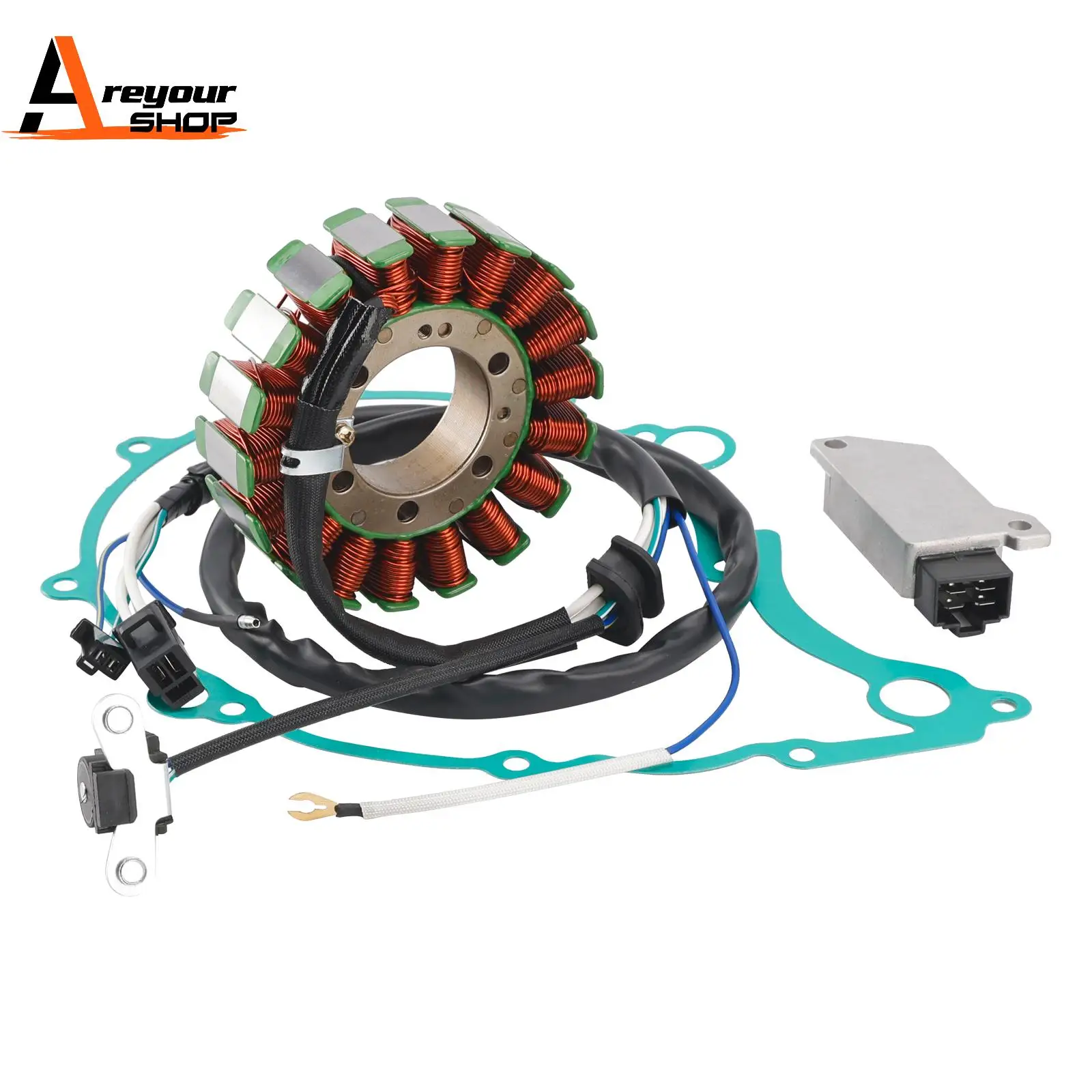 

Stator Magneto Regulator Gasket Kit for Yamaha SRX 400 3VN SRX 600 1XL 1991