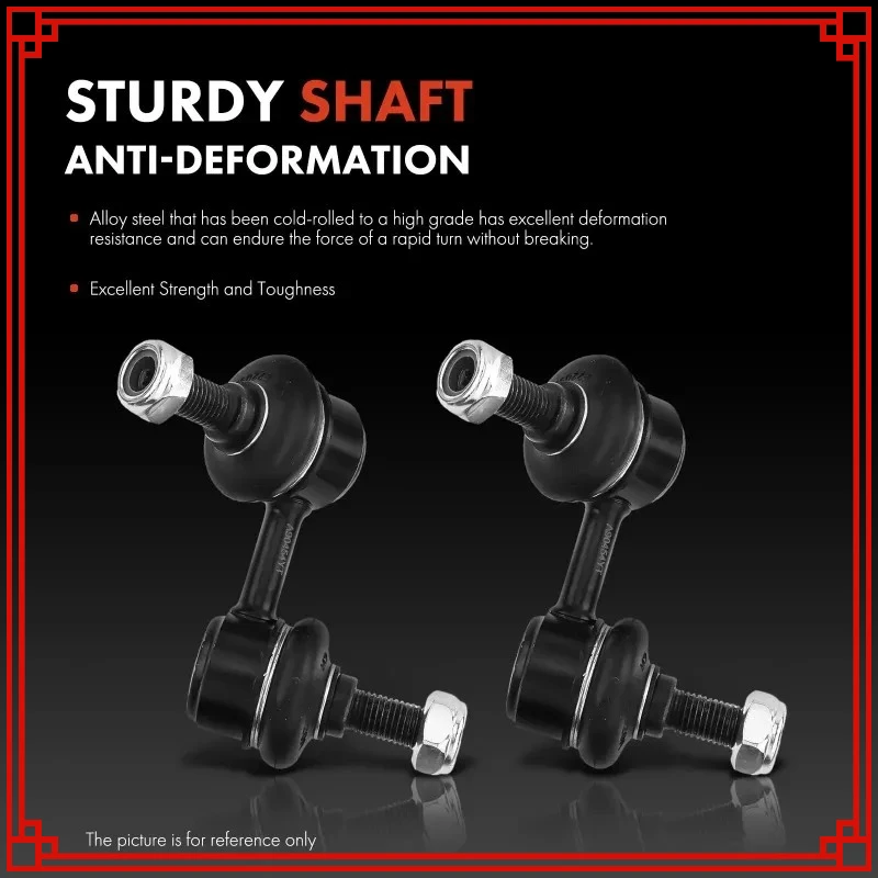 2 قطعة مجموعة وصلة المثبت الأمامي لهوندا سيفيك 2001-2005 CR-V 2002-2006 Acura EL ، يستبدل 51321-S5A-003 51321-SCV-A91 #3