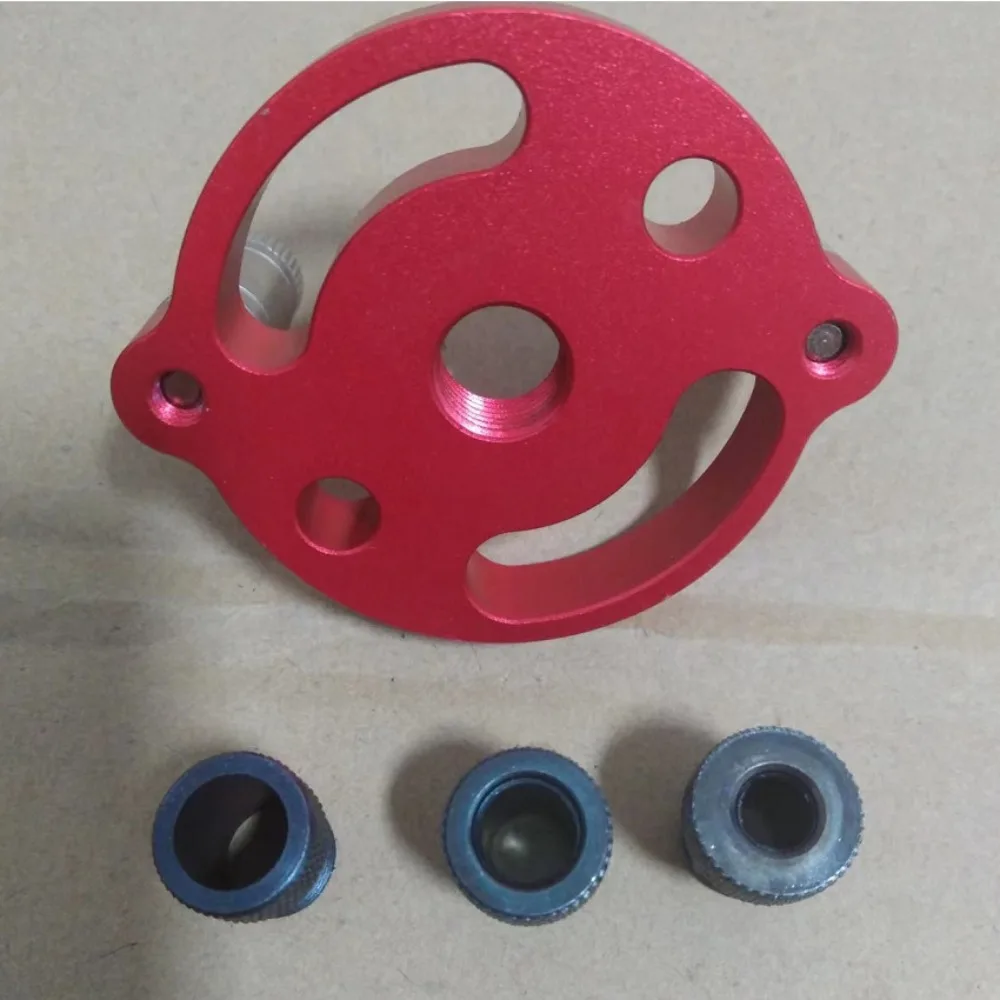 

Wear Resistant Drilling Puncher Locator High Hardness Portable Drill Centering Tool Aluminum Alloy Durable