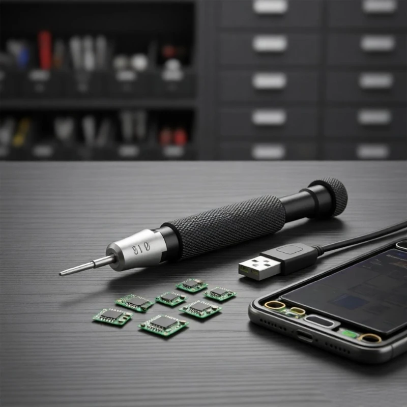 Watch Work Precisions Screwdriver with 4Pcs Interchangeable Bit for Detail Tasks 