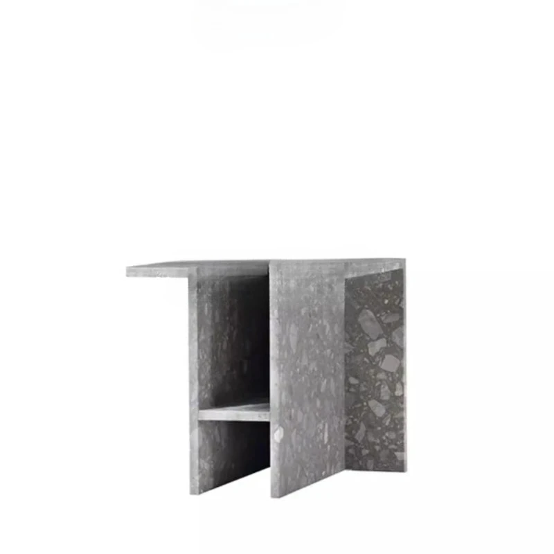 

Retro terrazzo magazine rack, dining side storage side
