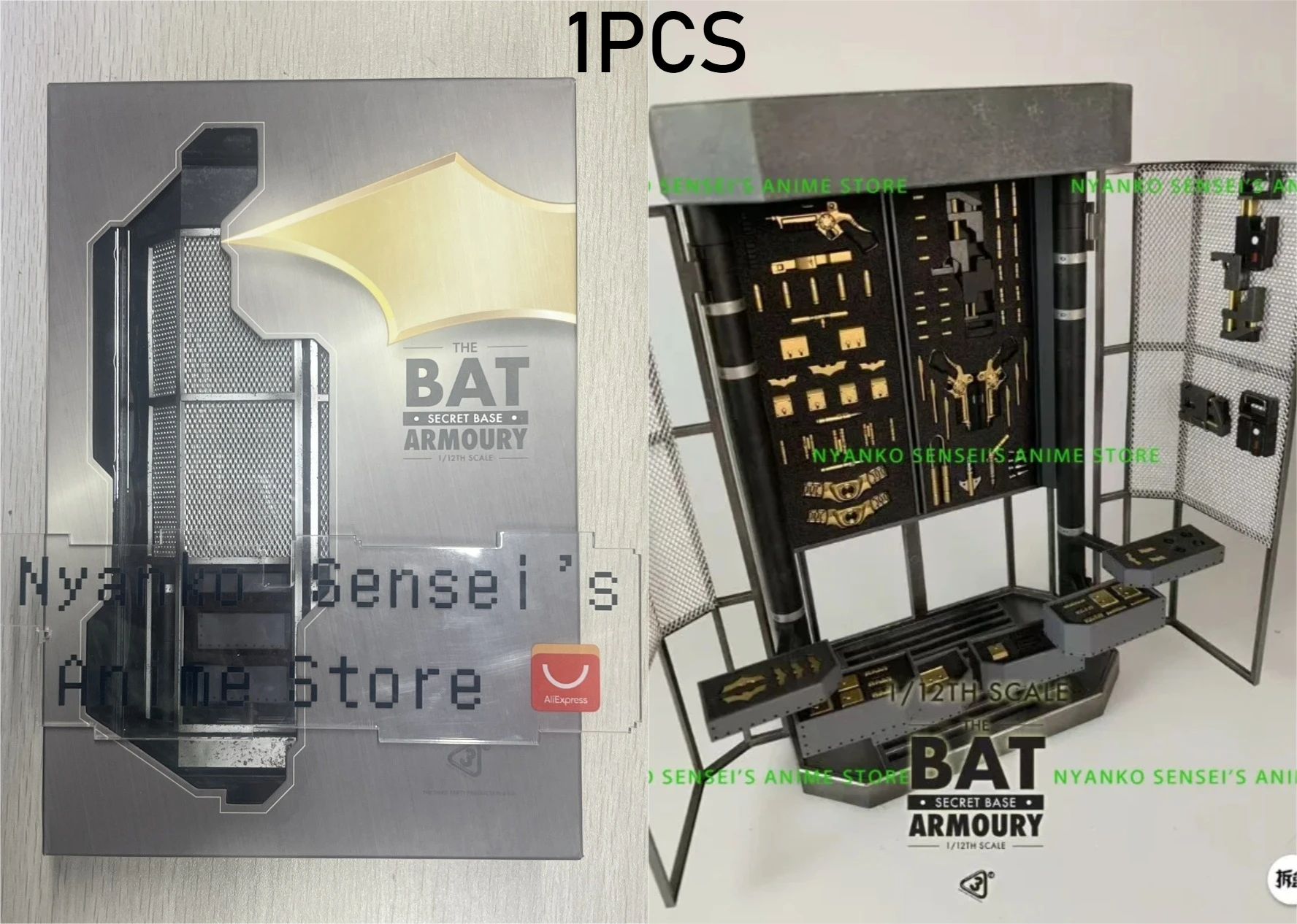 2goodco Batman Hangar Armory for INART Bale 1/12 The Dark Knight