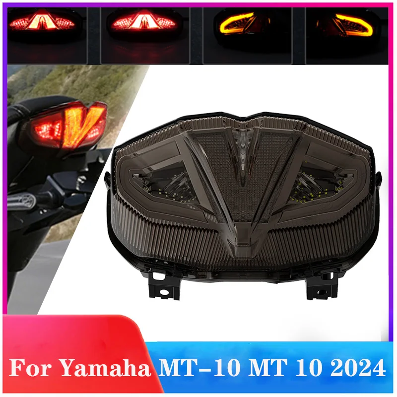 

Taillight MT10 2022 2023 Motorcycle Brake Turn Signal Integrated Tail Lights Rear LED For Yamaha MT-10 MT 10 2024
