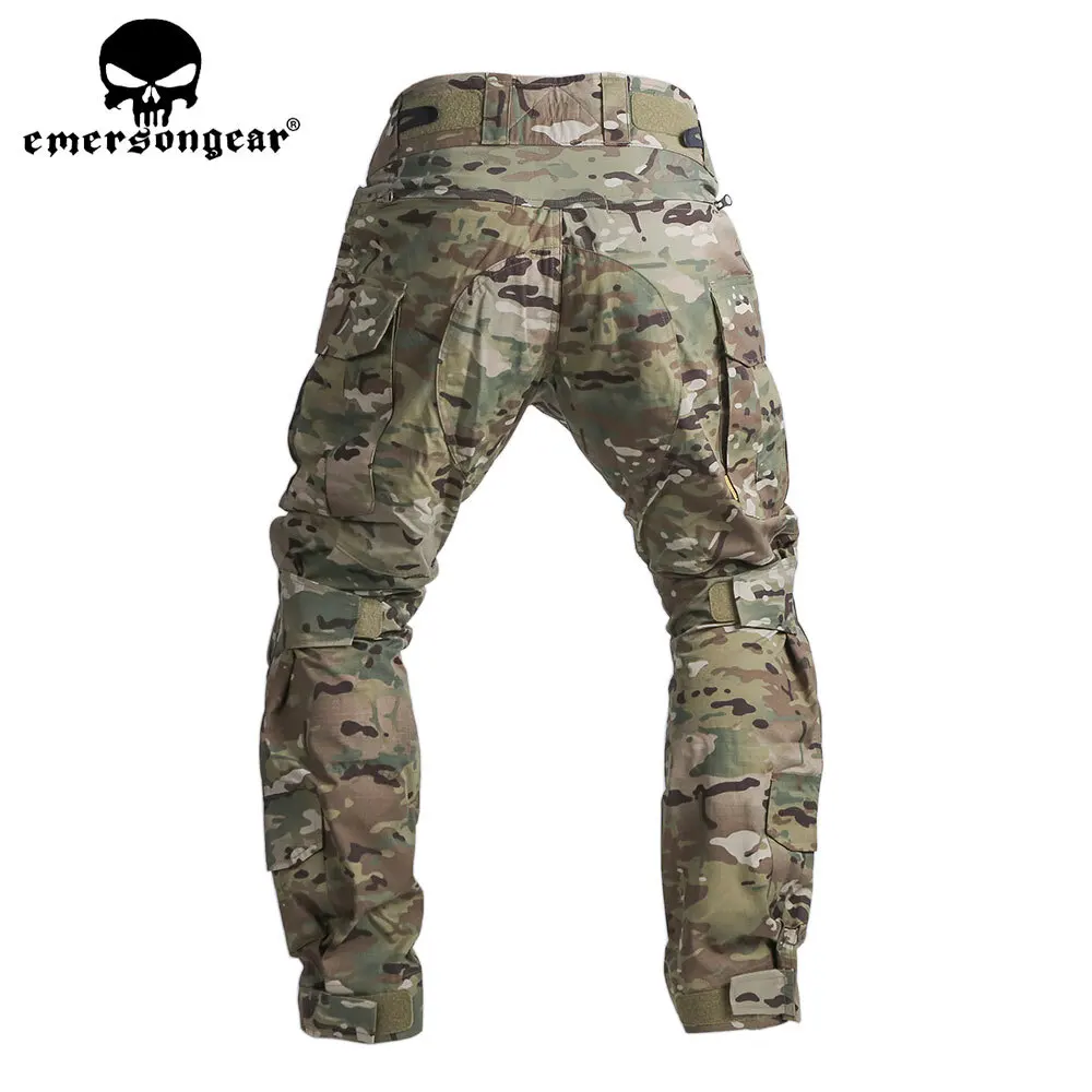 Pantaloni Emersongear G3 Pantaloni mimetici Pantaloni da combattimento impermeabili per esterni Caccia Pantaloni cargo da uomo genuini multi-camo