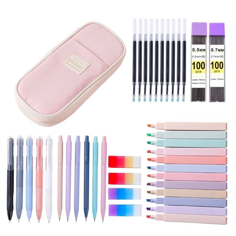 Suministros escolares Set regalos Conjunto lápiz lápiz escolar para oficina en aula