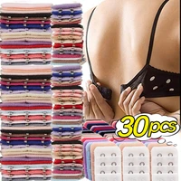 Correas de extensión de sujetador para mujer, hebilla de cinturón ajustable, correa de extensión de sujetador elástico de nailon, accesorios expansores de Clip de gancho, 3/30 Uds.