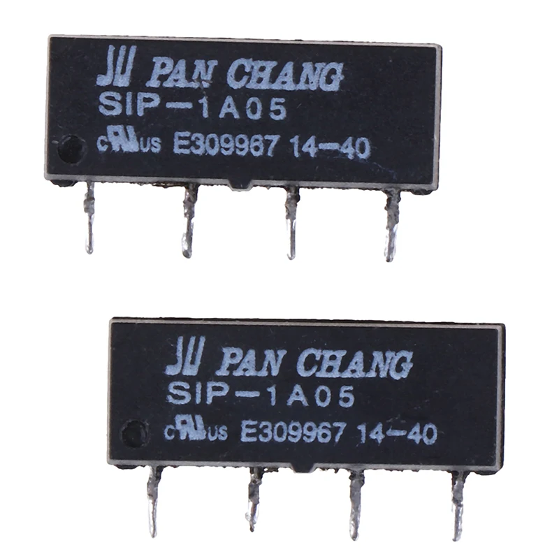 Hot Wholesale 5V Relay 5PCS SIP-1A05 Reed Switch Relay For PAN CHANG Relay 4PIN
