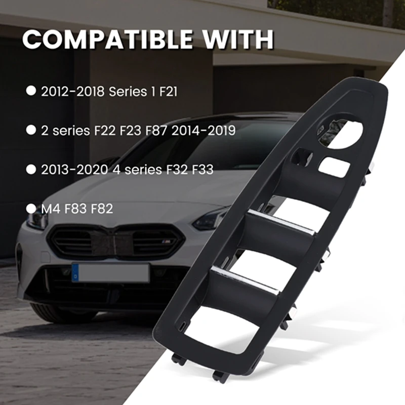 

Car Driver Side Window Lock Lift Switch Panel Cover 51417326362 51417326364 For BMW 1 2 4 Series F21 F22 F32 F83