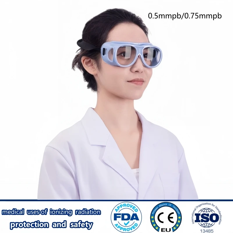 

X-ray protective 0.5mmpb/0.75mmpb lead spectacles radioactive laboratory radiological protection myopia can be used lead glasses