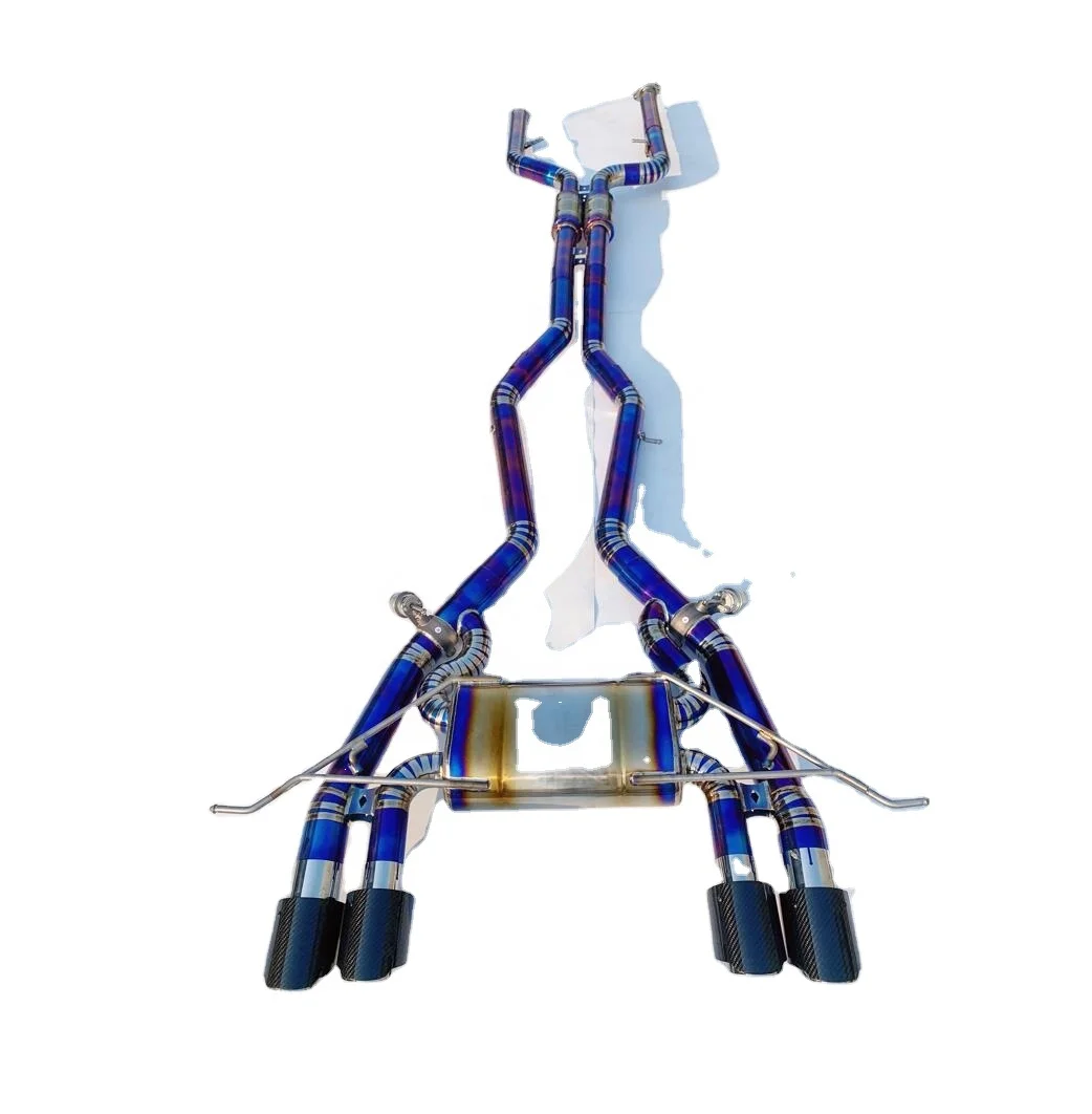 Performance Titanium Alloy Exhaust Catback For BMW M3 M4 G80 G82 Exhaust Pipe System