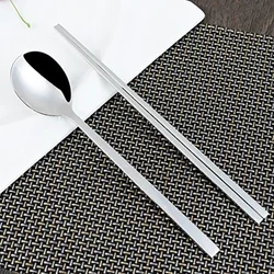 Tableware Set 304 Stainless Steel Korean Tableware Set Camping Cutlery Chopsticks Tableware Luxury Tableware Set