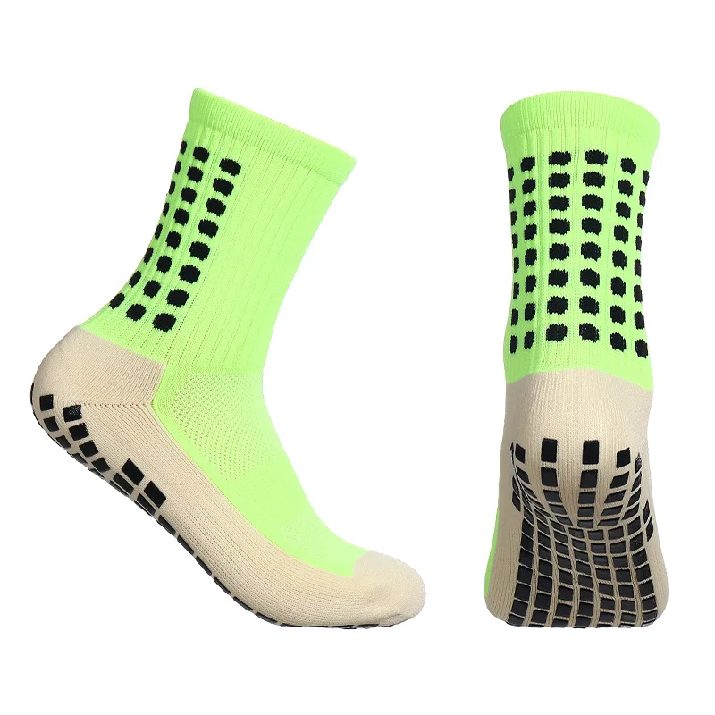 Sports Socks Adult Men's Women's Adhesive Football Socks Non-slip Towel Bottom Wear-resistant Training Socks