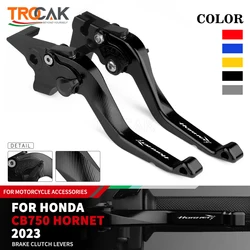 NEW Motorcycle Accessories For HONDA CB750 CB 750 HORNET 2023 CNC Aluminum Adjustable Short Handle Brake Clutch Levers