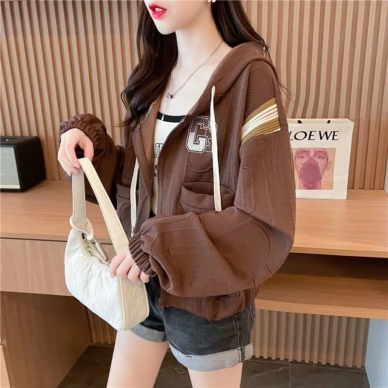 

Women's New Outerwear Oversized Loose Design Hooded Sweatshirt Long Sleeved Top Ins