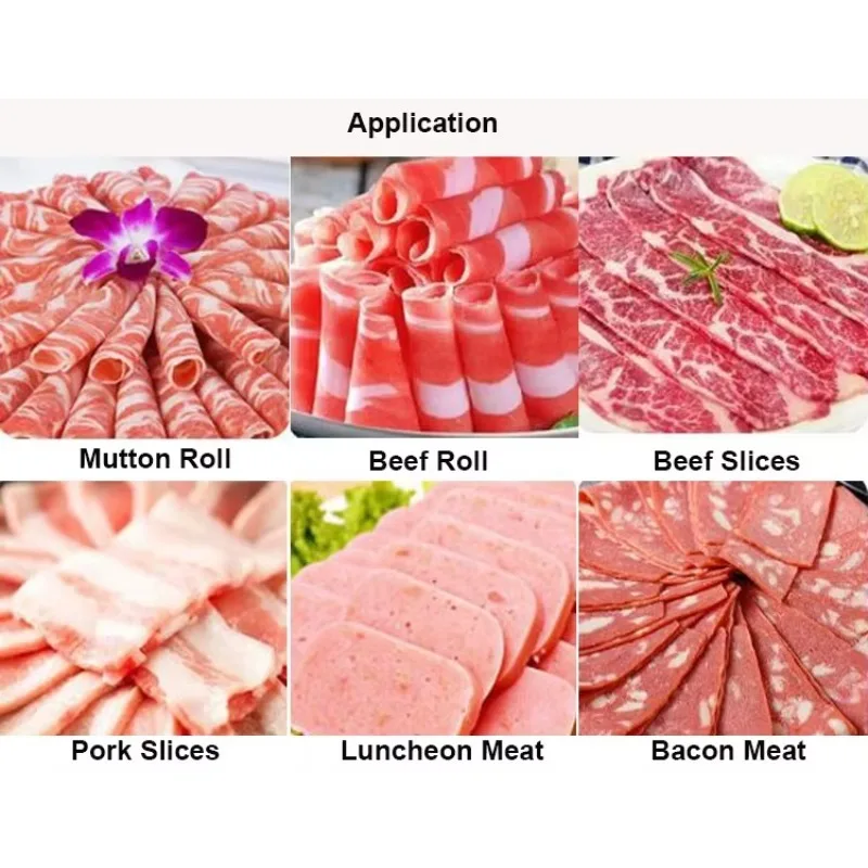 

CANMAX Manufacturer New Commercial Meat Cutting Equipment Full Automatic Industrial Stainless Meat Slicer Machine