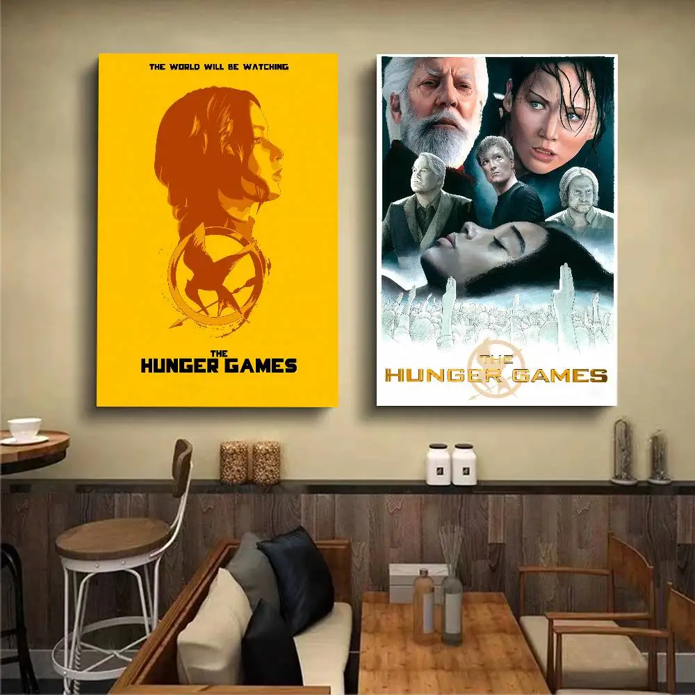 فيلم ألعاب الجوع أنيمي الملصقات لزجة يتوهم الجدار ملصق لغرفة المعيشة زخارف للحانات ديكور جدران الغرفة #2