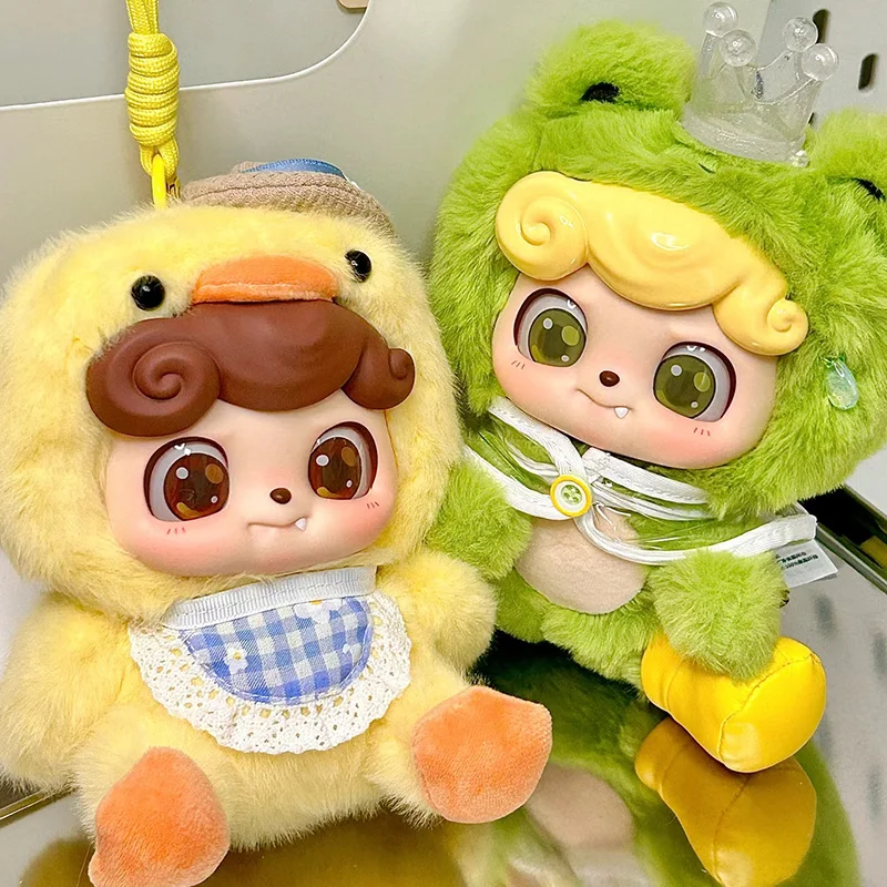 Jotoys Q สมบัติสัตว์อนุบาล Series ลึกลับ Plush กล่องตาบอดน่ารักกระเป๋าเป้สะพายหลังจี้ประณีตตกแต่งสาวของขวัญวันเกิด