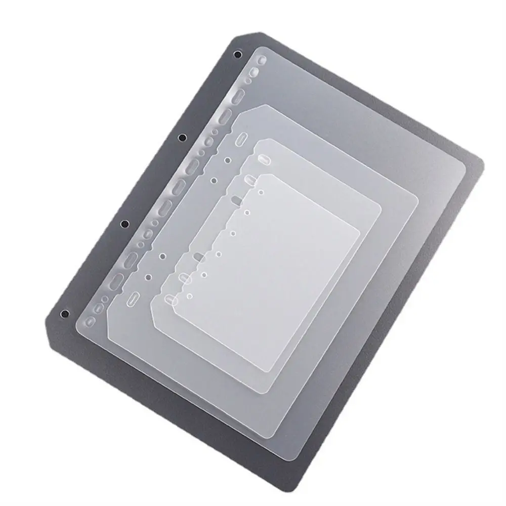Agenda Board Page Transparent A5 A6 A7 B5 A4 Planner Separator Loose-leaf Divider Binder Organizer Divider Notebook Divider