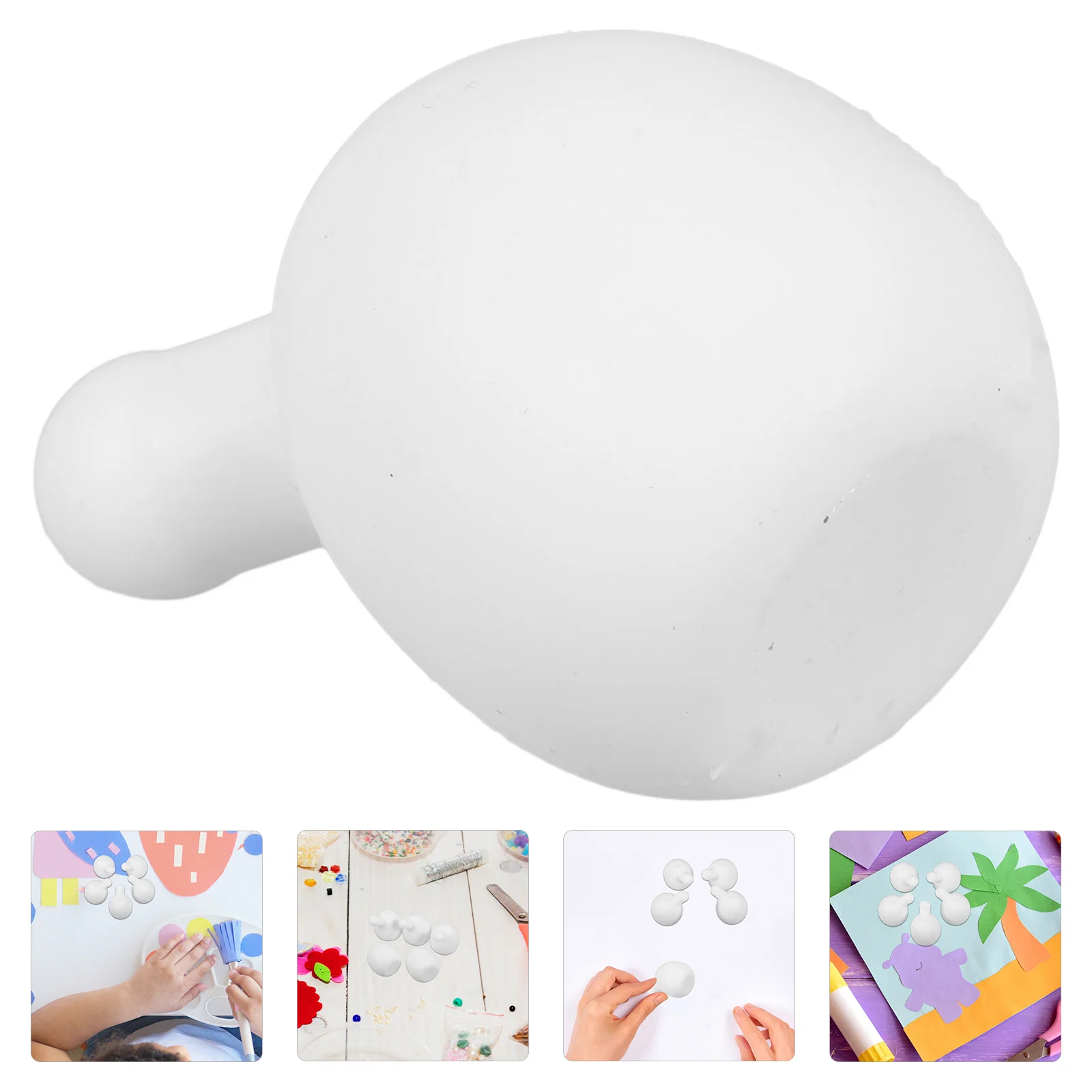 5 Pcs Bubble Blowing Accessories Making Insert Toys Accessory Squeeze Props Replacement Inner Ball for