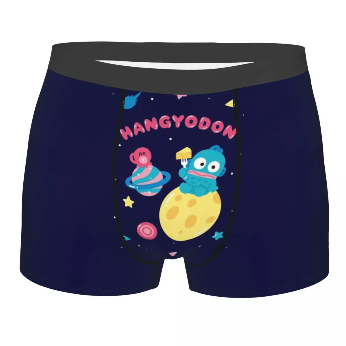 

Custom Hangyodon Cartoon Underwear Men Breathable Boxer Briefs Shorts Panties Soft Underpants For Homme